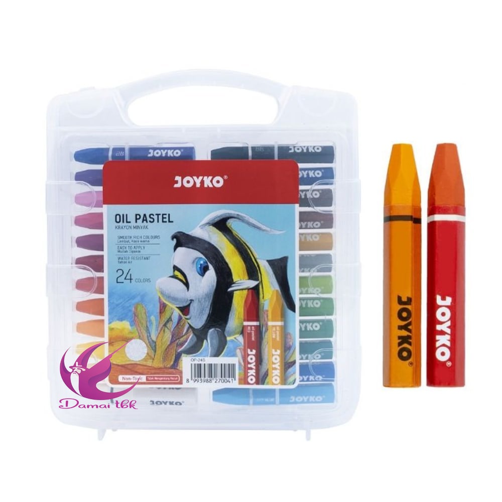 

Crayon Joyko/Oil pastel Joyko 24 warna ( 1 set )