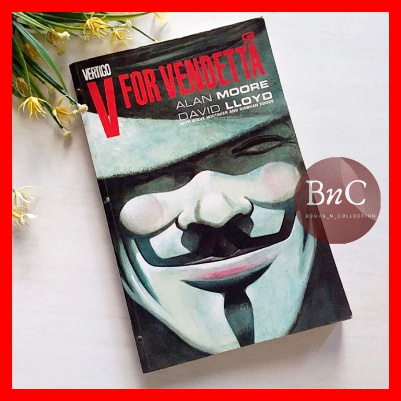 V for Vendetta komik ORiginal preloved