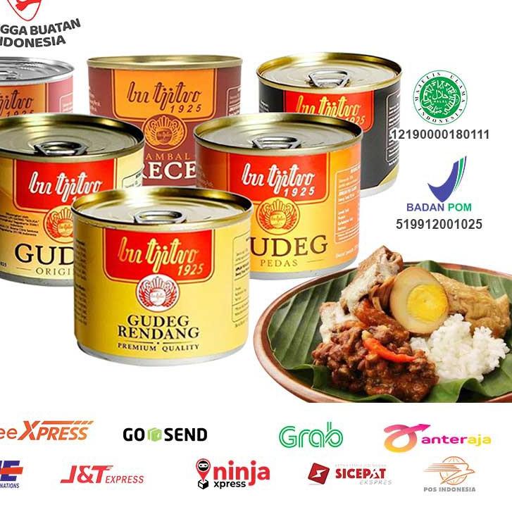 

Termurah Gudeg Kaleng Bu Tjitro All Varian - Sambal Krecek - Sambel Teri Pedas - Gudeg Oleh Oleh Jogja