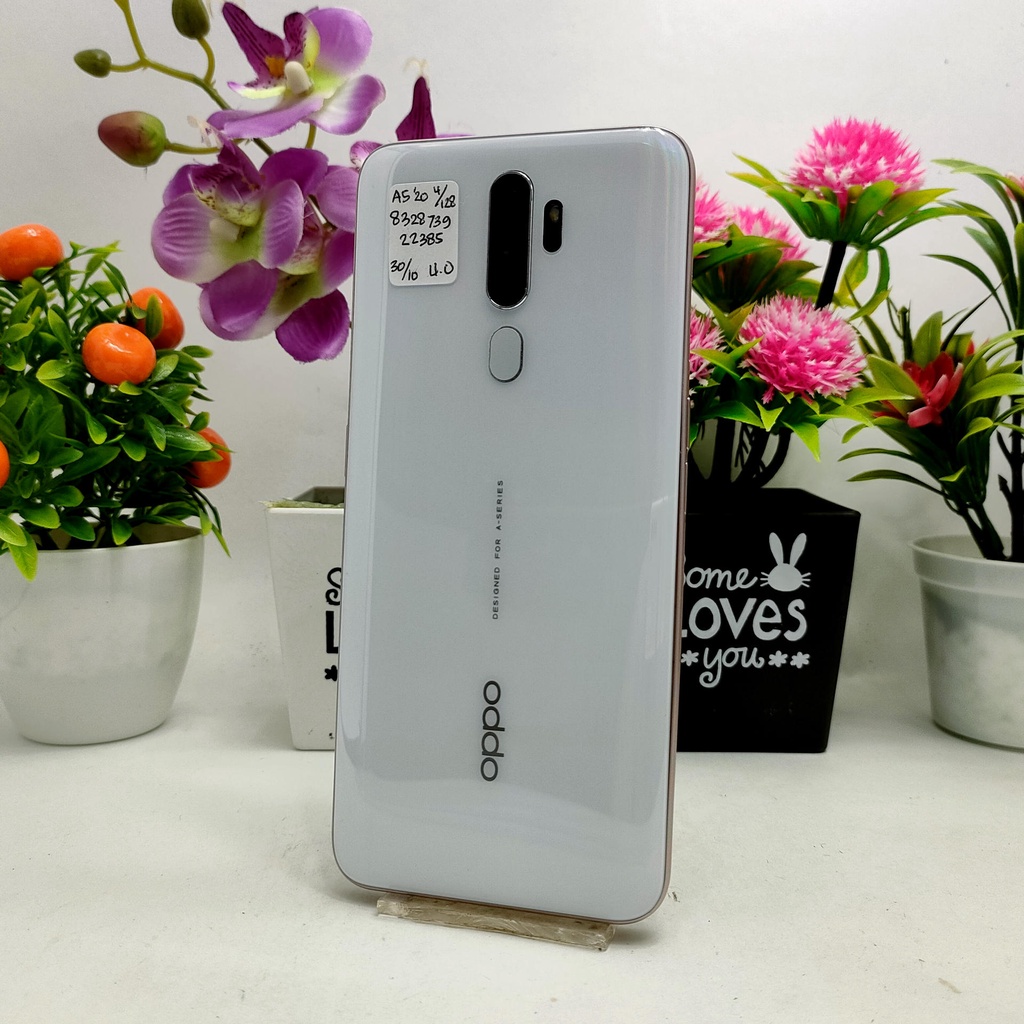 Oppo A5 2020 4/128GB BEKAS Second Original Eks Grs Resmi