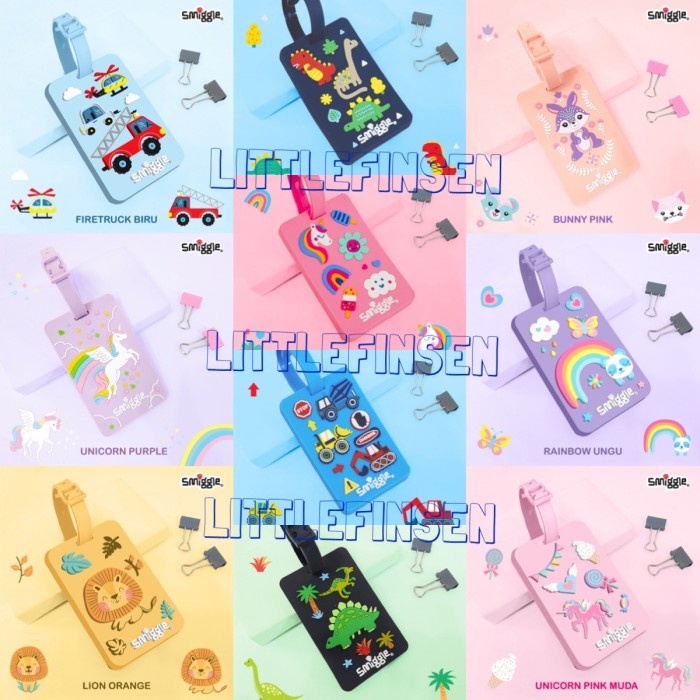 

TERPERCAYA Name tag/smiggle tag/name tag smiggle/tag bag Code 4074