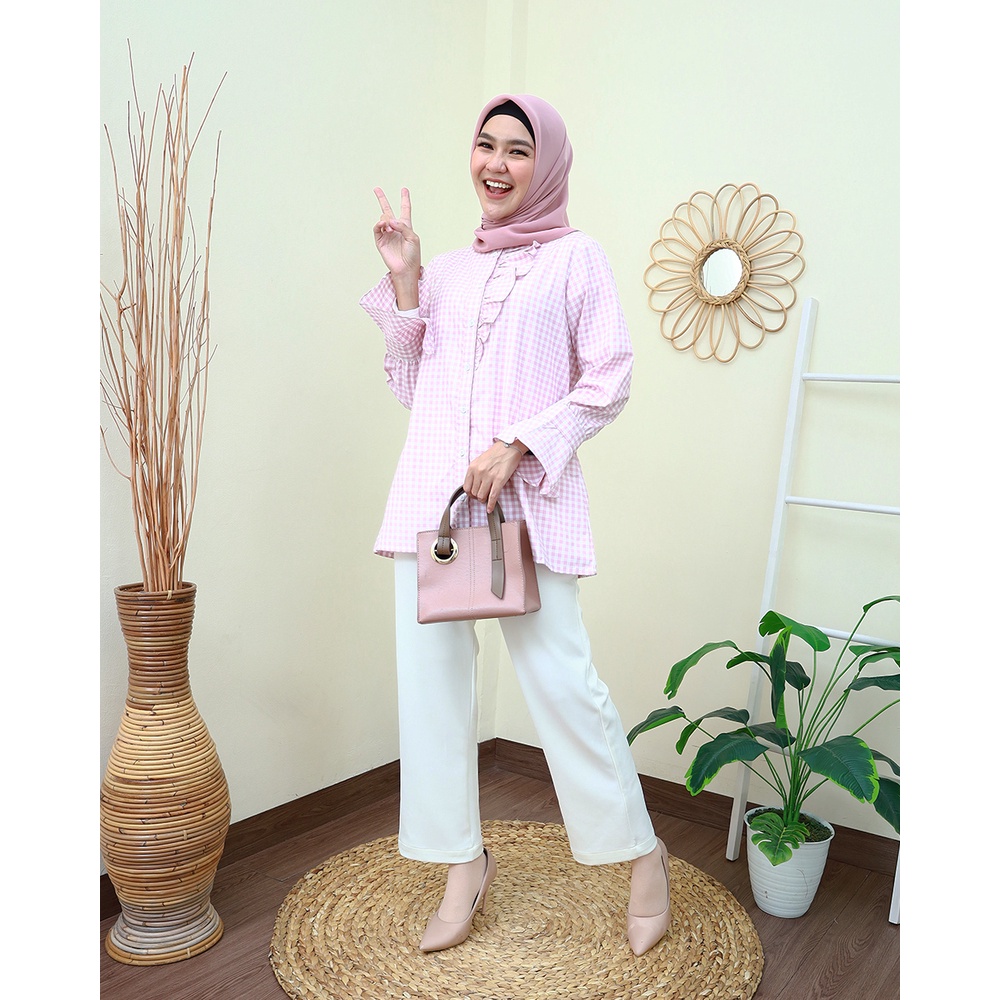 SUN-SUN  Blouse - Pakaian Wanita Terbaru by Hijab Mamah icis