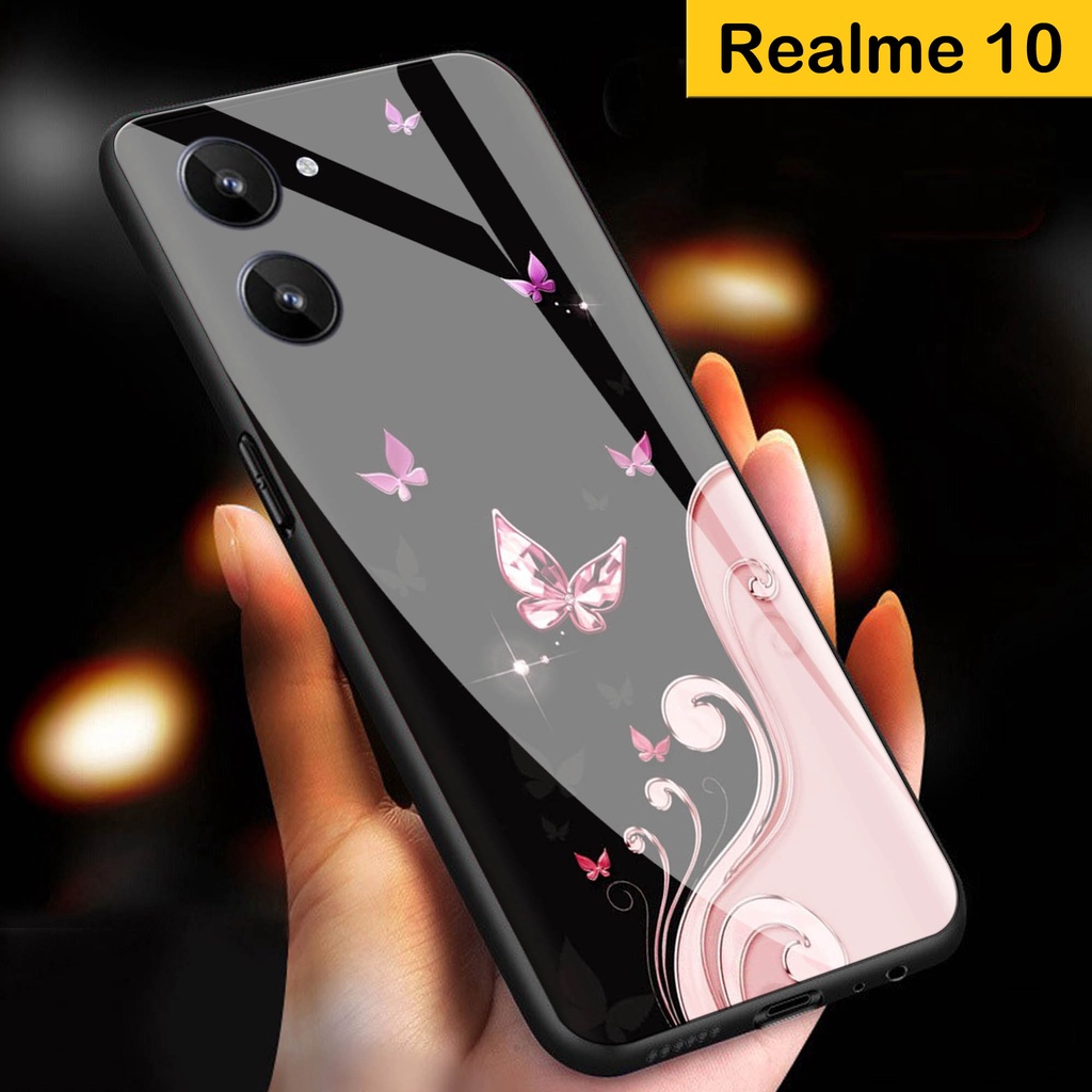 Softcase Glass [S112] REALME 10 4G - casing pelindung - REALME 10 4G - pelindung handphone - REALME 