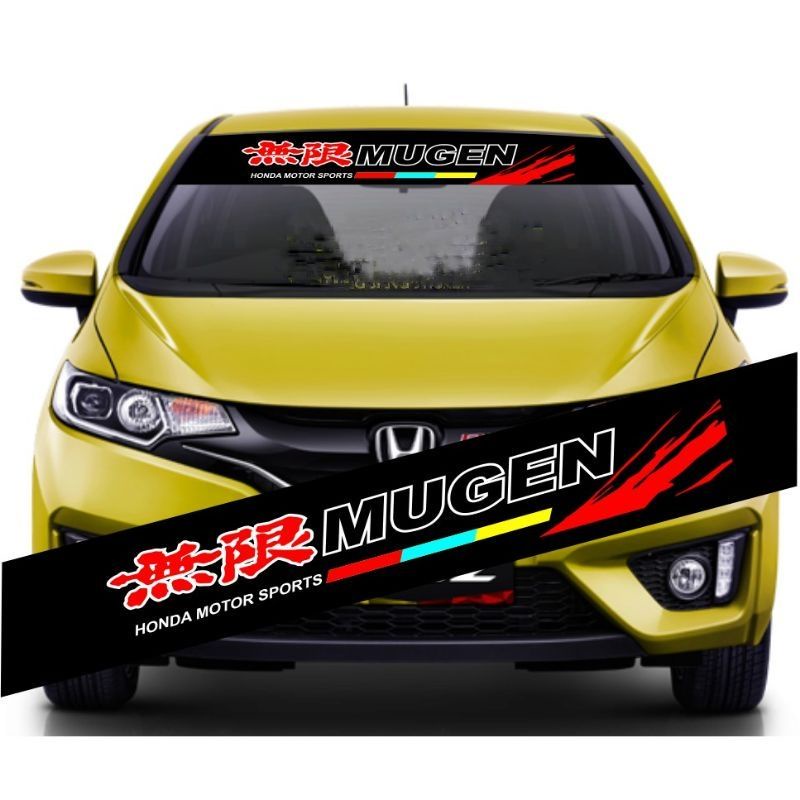0186 cutting sticker kaca depan type all mobil bisa jazz agya ayla avanza xenia dll