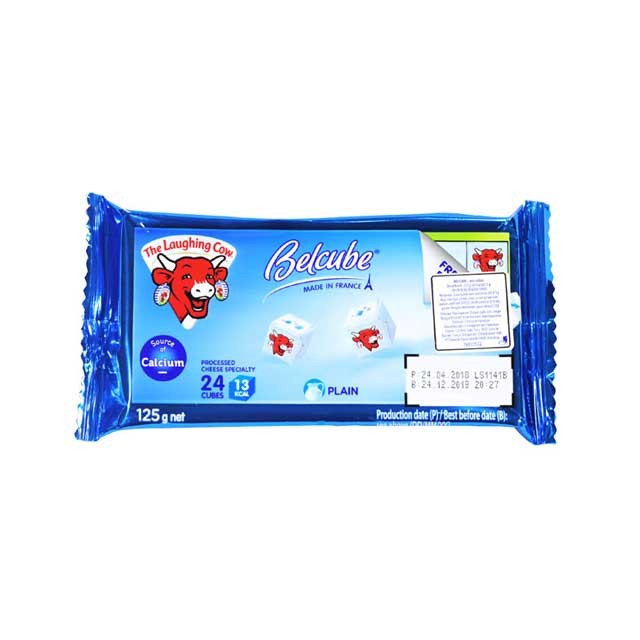 

✿ BISA COD✿ BEL CUBE - BLUE (PLAIN) 125 GR HARUS KURIR INSTANT