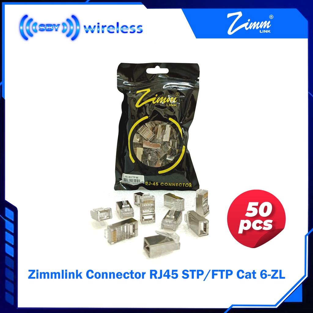 Konektor RJ45 FTP / STP Cat 6 ZimmLink  - ZL Connector ZIMM Link