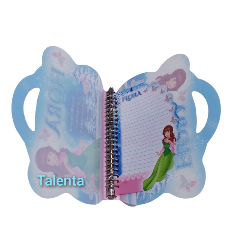 Binder Note Kiky Tempat Isi Loose leaf A5