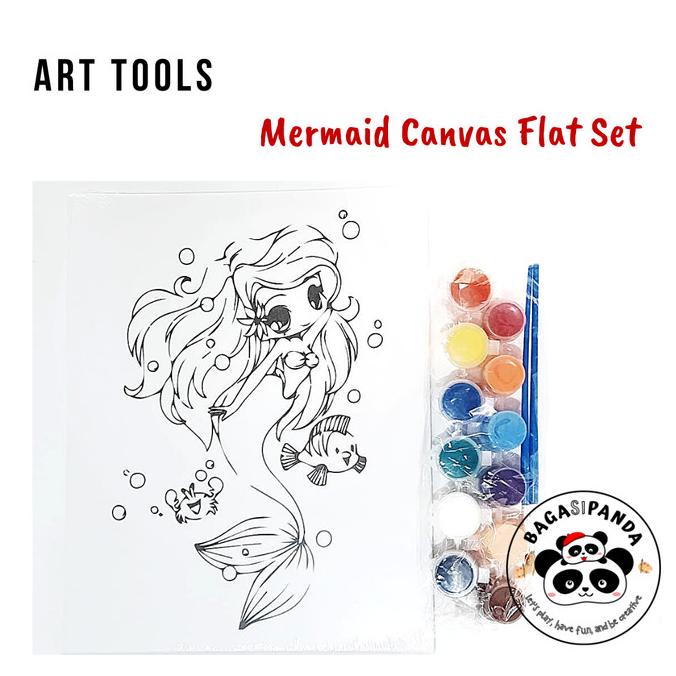 

Paket Melukis di Kanvas Flat untuk Anak-Anak Perempuan dan Laki-laki