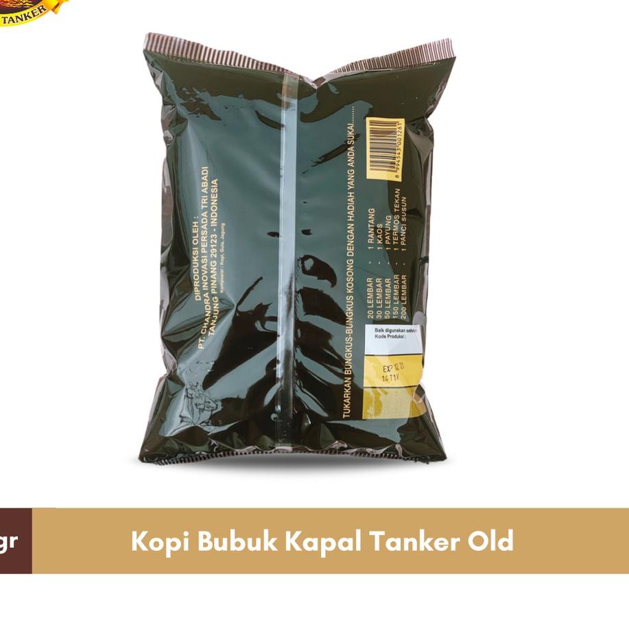 

✥Ready Kopi Bubuk Kapal Tanker Old - 780 Gr 90 ➥