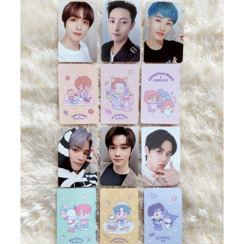 NCT X SANRIO MARK RENJUN TAEYONG KUN SUNGCHAN HAECHAN SELCA TEN SHOTARO PHOTOCARD PC