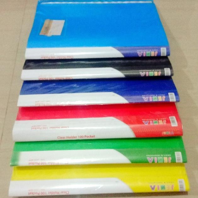 

HRG DISKON Clear holder / display book folio 100 lembar JENIA-1 pcs