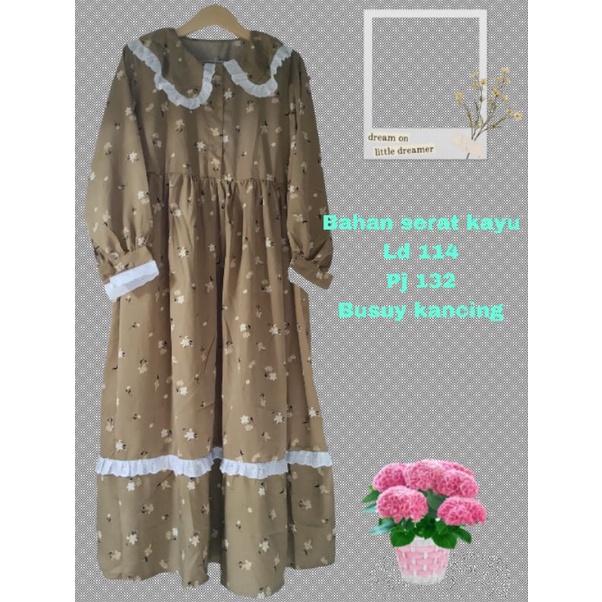 Gamis serat kayu