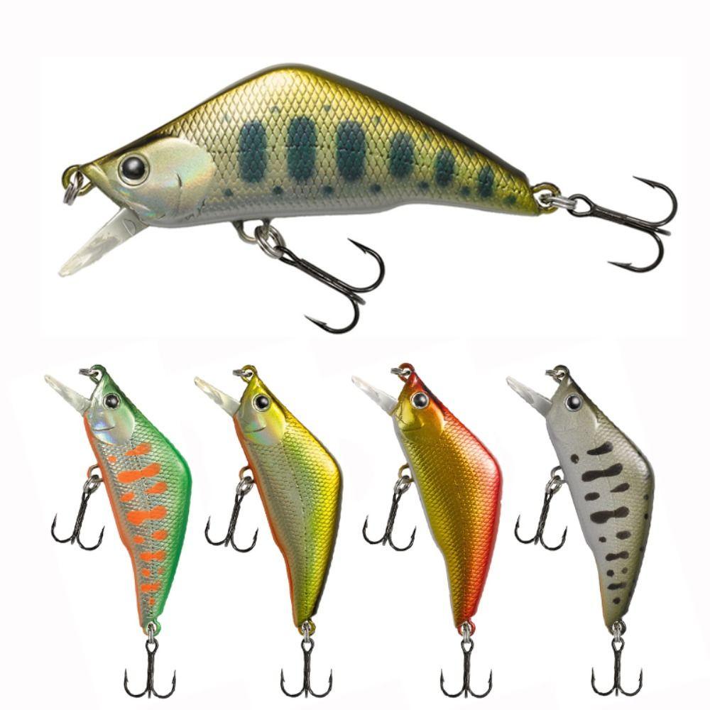 Top 2pcs Umpan Tenggelam 48mm/3.8g Crankbaits Umpan Ikan Kecil Yang Bermanfaat
