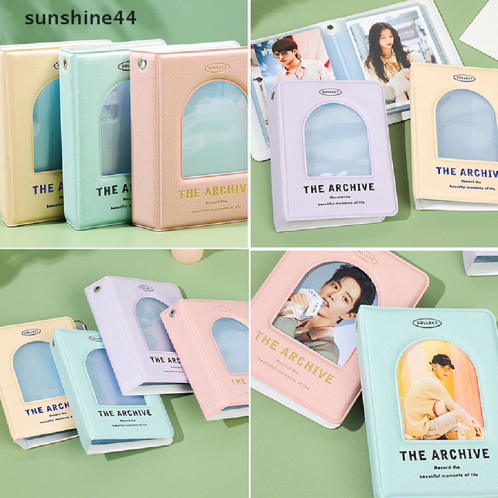 Sunshine Album Foto / Kartu 40 Slot Ukuran 3 &quot;