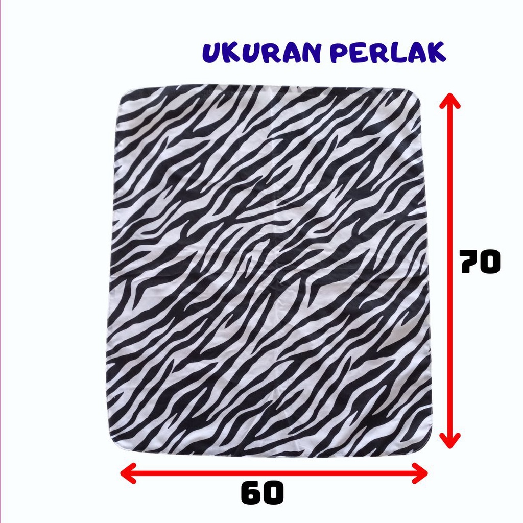 Perlak bayi Waterproof Alas Ompol Termurah Jumbo 70 x 60 cm Free 1 Bantal Peyang + 2 Bantal Guling Empuk