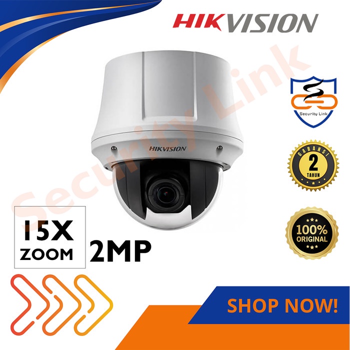 IP CAMERA PTZ 2MP 15x ZOOM HIKVISION DS-2DE4215W-DE3