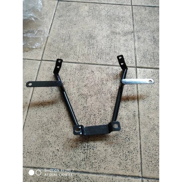 Breket Plat No Nomor Depan + dudukan lampu tembak NMAX Kumis Yamaha