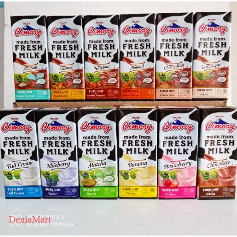 

SUSU CIMORY UHT FRESH MILK 250ml 250 ml