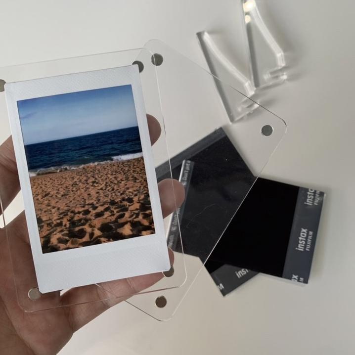 Paling Laris Frame Acrylic Polaroid / Photo Frame / Photocard Frame / Acrylic Box / Acrylic Stand