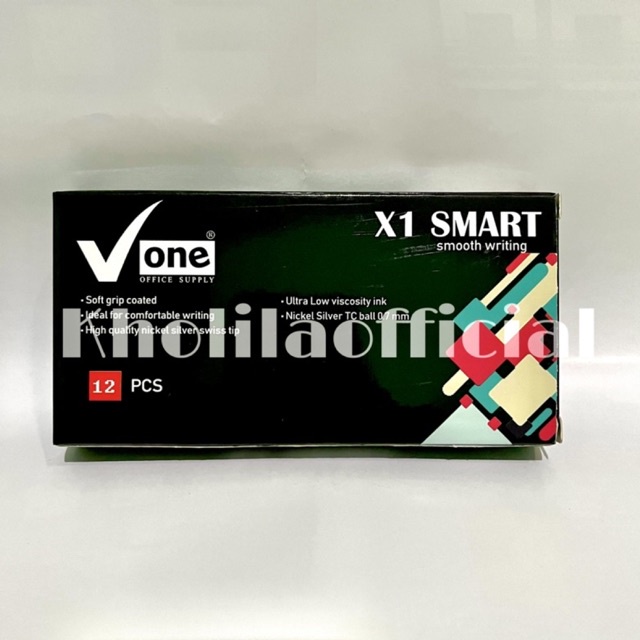 

PULPEN GEL V-ONE X1 SMART ISI 12