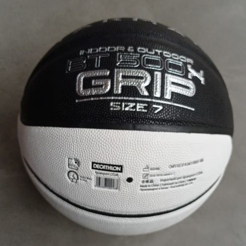 Bola Basket Size 7 BT500X GRIP FIBA OFFICIAL Indoor Outdoor Bola Basket Produk Original Tarmak