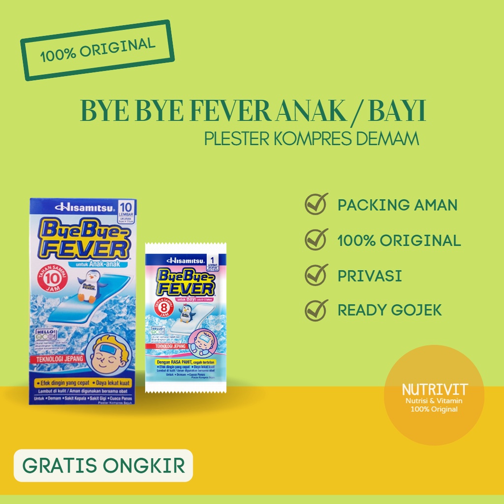 BYE BYE FEVER 1 PCS