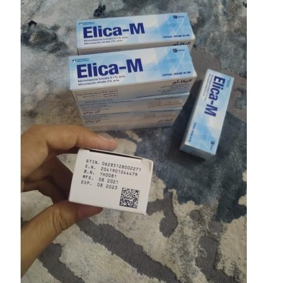 (F-4T☎) ELICA-M CREAM ASLI SAUDI 30 GR proses cepat