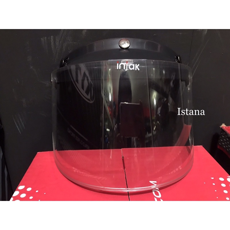 KACA HELM BOGO DATAR BENING