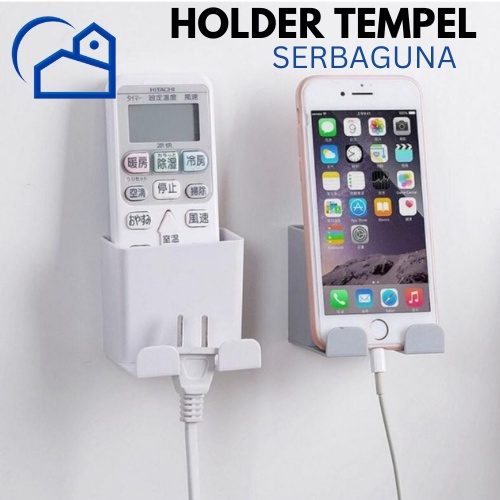 holder hp tempel dinding rak hp remot tempel tembok 20050