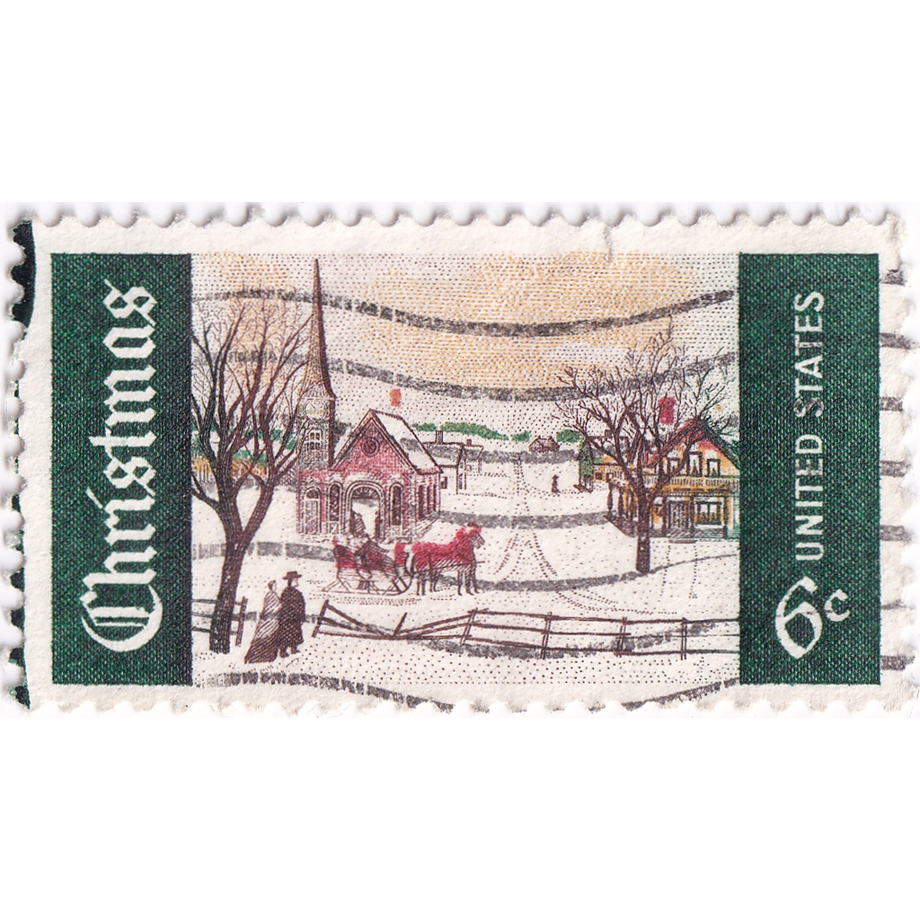 

Prangko United States 1969 - Christmas stamp Used