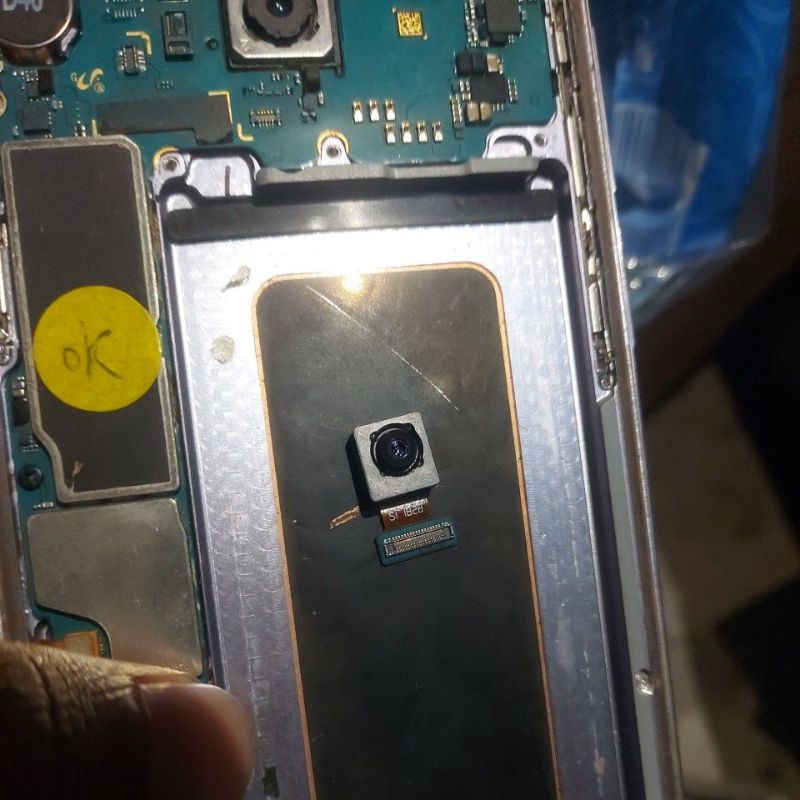 kamera depan samsung s8 plus ori copotan
