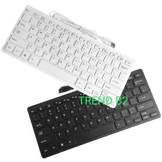 USB KEYBOARD MINI SLIM WATERPROOF / EKSTERNAL KEYBOARD MINI USB