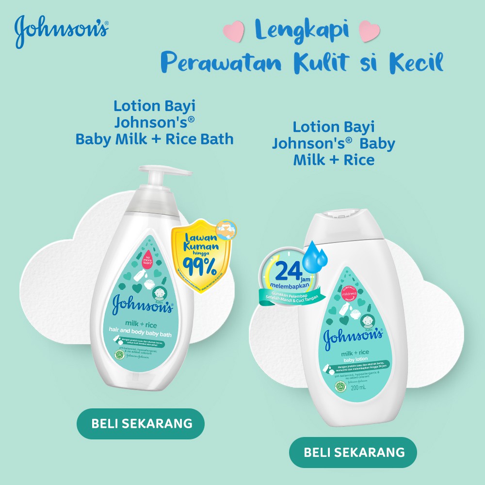 JOHNSON'S Baby Lotion 100 - 500mL