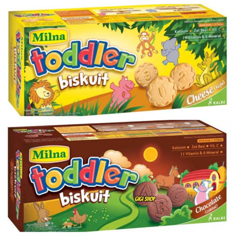 Milna Kinder Biscuit 110 gr coklat keju