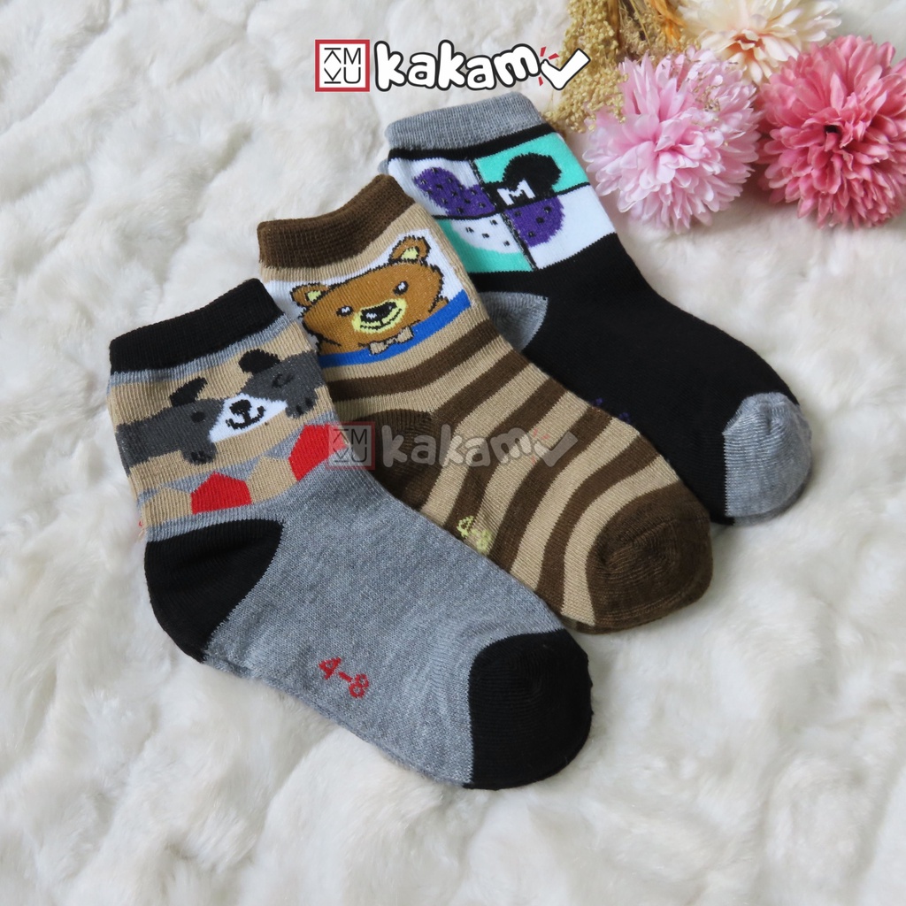 Kakamu Kaos Kaki Anak Karaker Kartun Lucu 4-6 Tahun