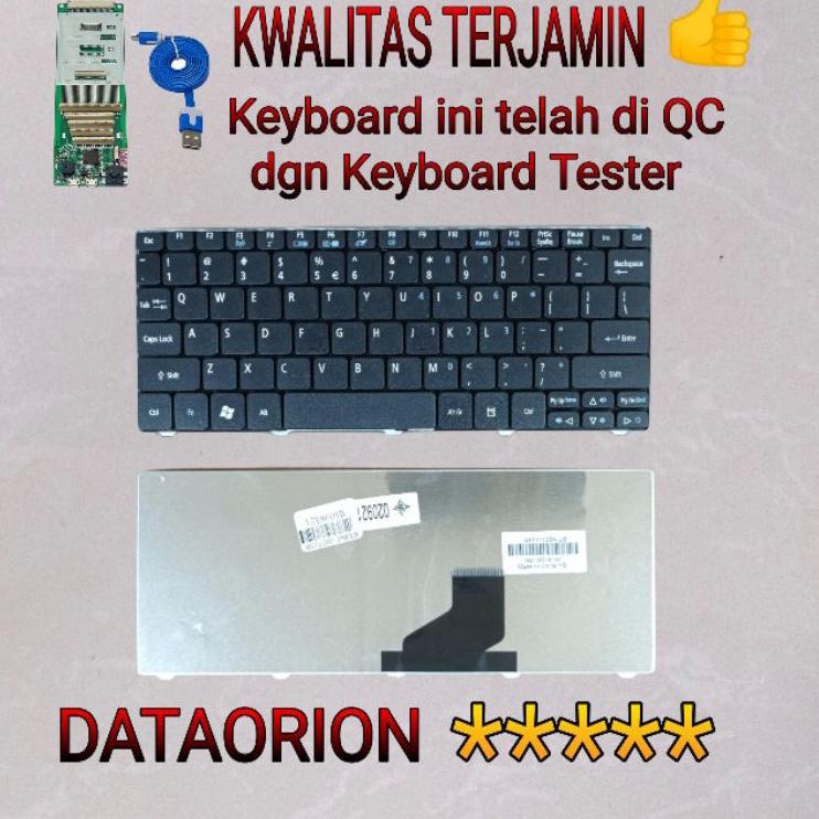 Produk Ngetrends Keyboard acer aspire one 532 532H AO532H AO532 D255 Nav50 N57 N578Q N570 N57C hitam