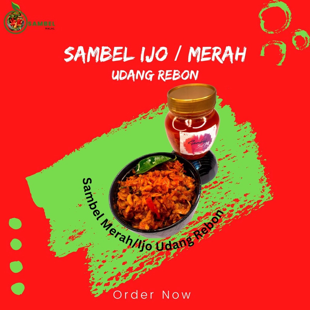 

SAMBEL REBON SAMBEL UDANG CEPE SAMBEL 5M SAMBEL MERAH SAMBEL IJO REBON UDANG CEPE UKURAN 150ML #TAKTERLUPAKAN MANTEP
