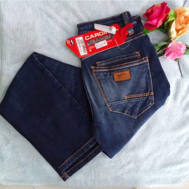 Celana Jeans Panjang Cardinal Original CDL Medium Dark