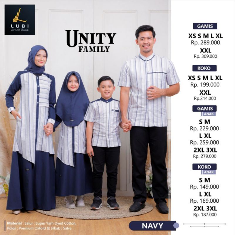 SARIMBIT LUBI UNITY FAMILY NAVY