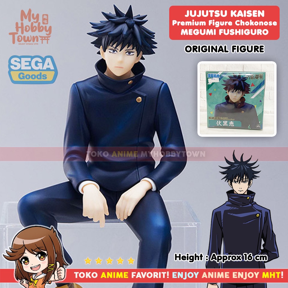 Figure Anime Original SEGA Jujutsu Kaisen Megumi Fushiguro Chokonose