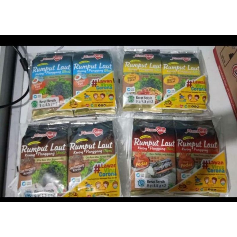 

Mamasuka rumput laut 9gram