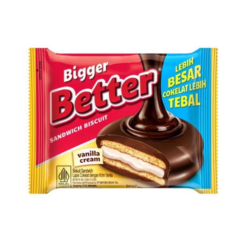 

New Better Sandwich Biskuit 27gr Renceng 2000 - 1 Pack isi 10pcs