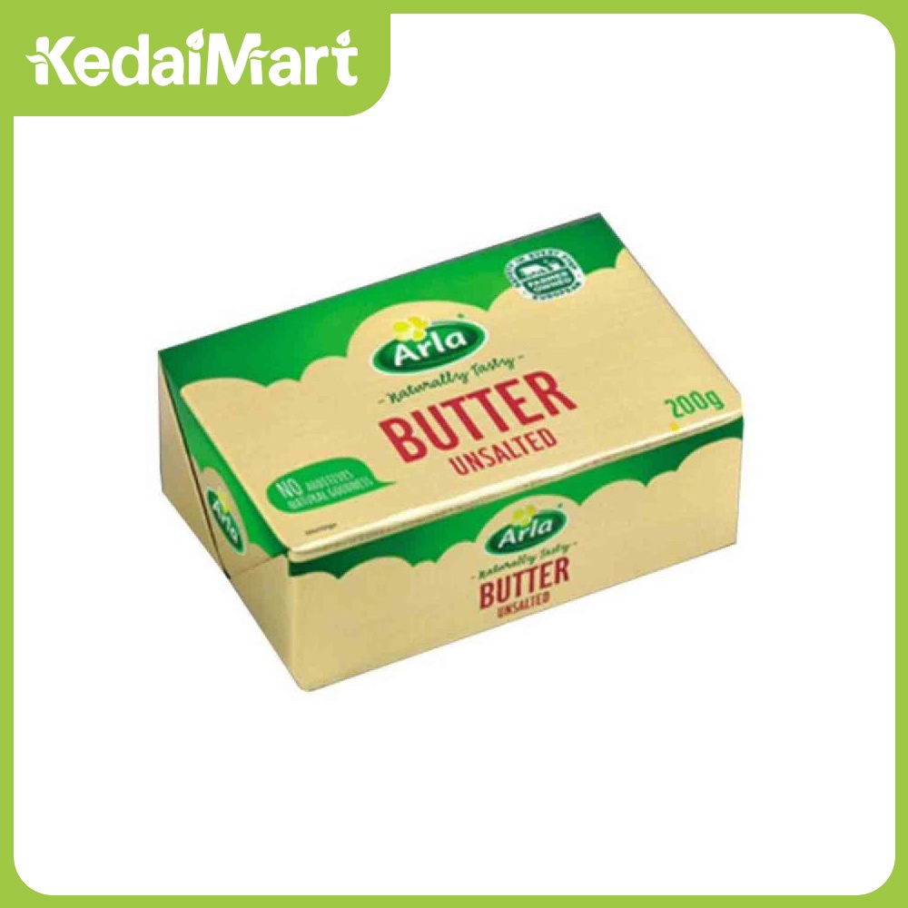 

Arla Unsalted Butter 200 Gram