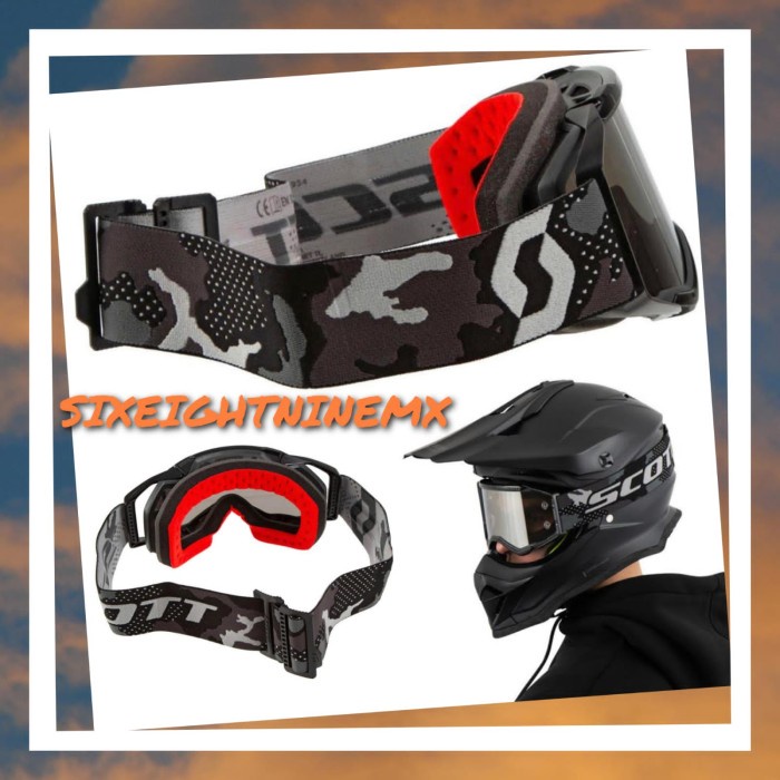Goggle Goggle Mtb Scott Atau Kacamata Motocross Scott