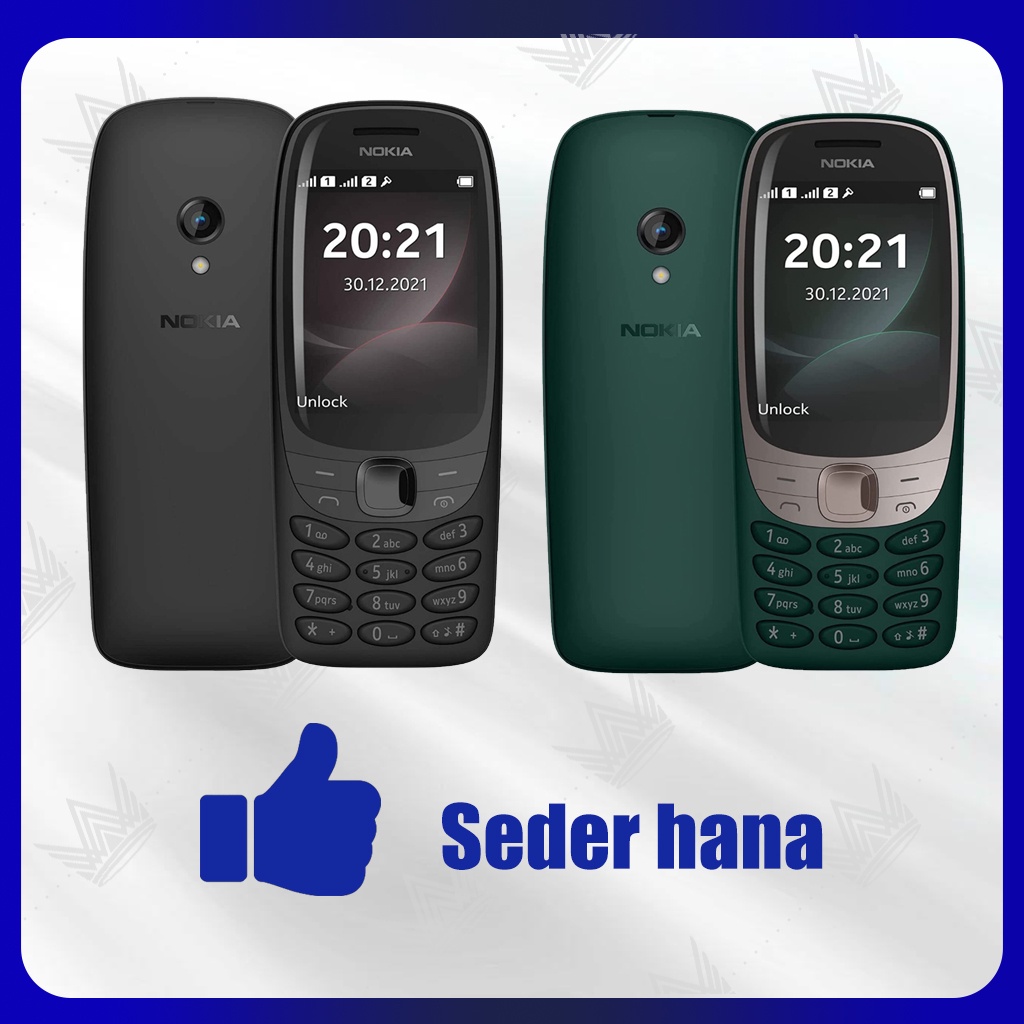 HP Nokia 6310 2021 DUAL SIM Bisa Bahasa Indonesia Garansi Toko