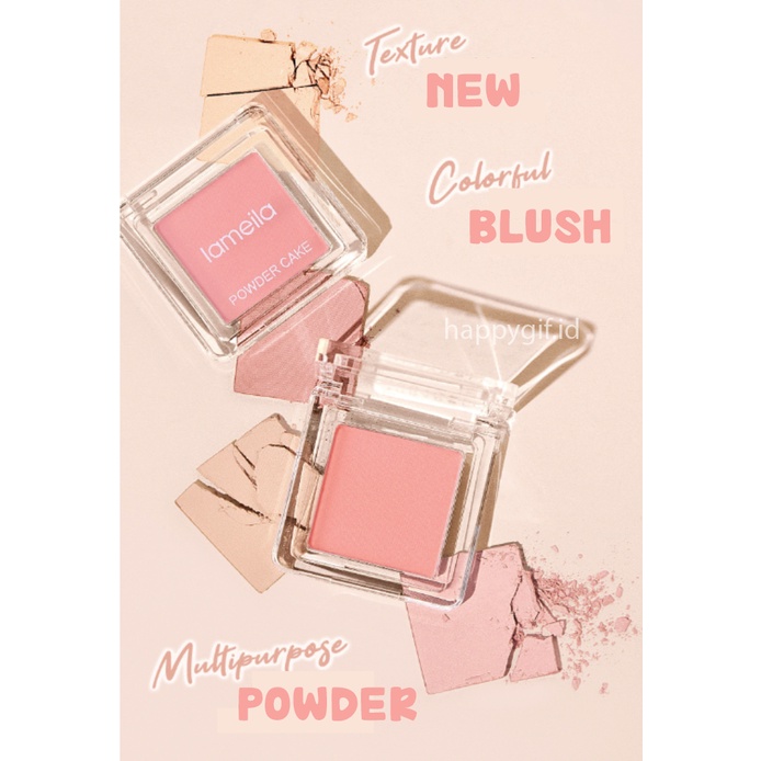 LAMEILA New Blush On Free Kuas Palette Matte Waterproof LA198 3591