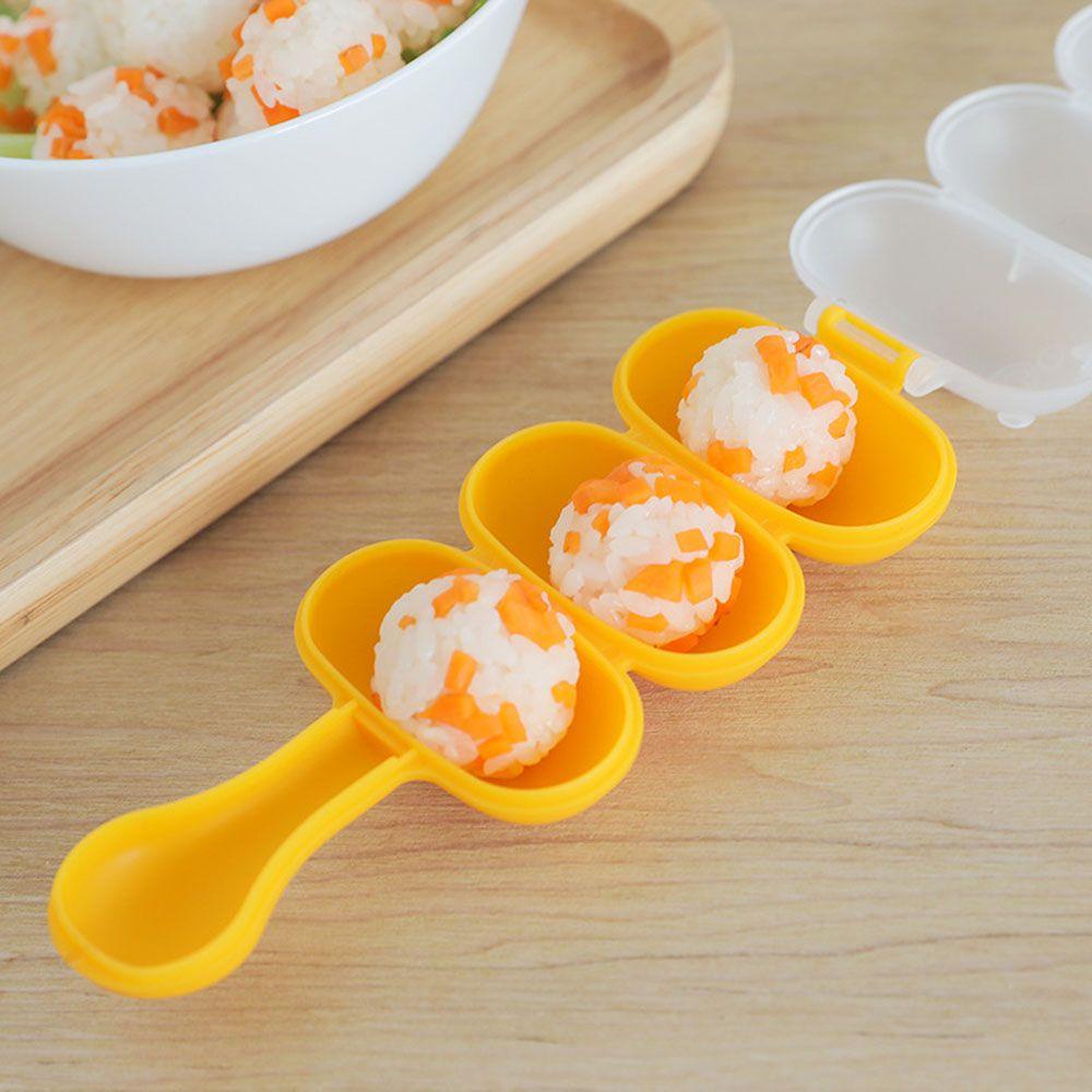 [Elegan] Rice Ball Shaker Bentuk Kreativitas Alat Dapur DIY 1set