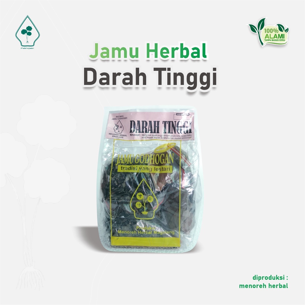

Jamu Godhog / Rebus / Herbal / DARAH TINGGI MENOREH HERBAL