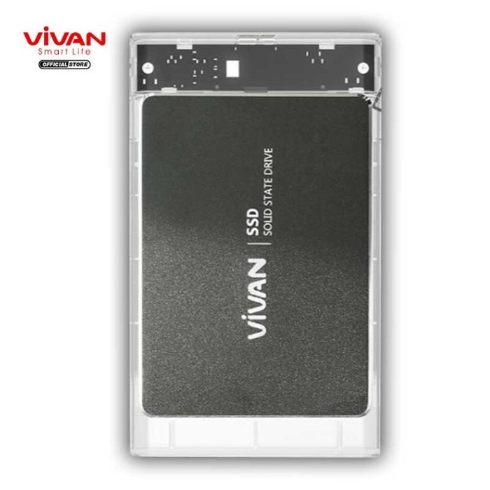 Vivan Enclosure Ssd Hdd 2.5 Inch External Hdd Casing Enclosure Case #Original