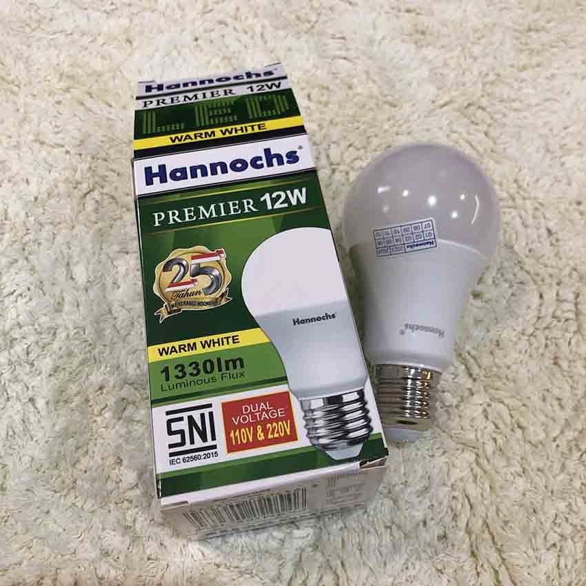Lampu LED Hannochs PREMIER 12w 12 watt (Putih/ Kuning)